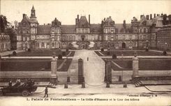 CPA Palate of Fontainebleau the Grid of Honor and Court of the Good-byes