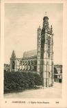 CPA Compiegne el santo Jacques de la iglesia