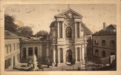 CPA La Chapelle of the Carmelite nuns of Lisieux the Frontage