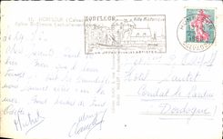 CPA Honfleur Eglise St Etienne Bateaux