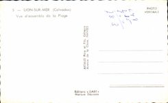 Cuadro total de Mer del sur del leon de CPA de la playa