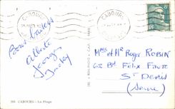 CPA Cabourg la playa