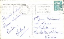 CPA Paris La Tour Eiffel et la Seine