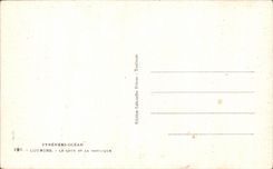 CPA Lourdes Gave And the Basilica