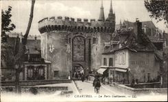 CPA Chartres the Gate Guillaume Refreshment bar tobacco