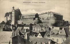 CPA Montlucon Le Chateau Les Casernes