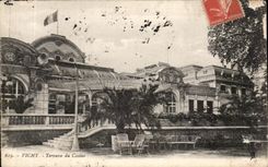 CPA Vichy Terrasse du Casino