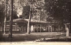 CPA Vichy Pavillon et Source Lardy