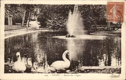 CPA Vichy Bassin des Cygnes