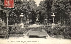 CPA Vichy Vue Prise de la Terrasse du Casino