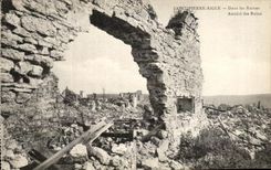 CPA Saint Pierre Eagle In the Militaria Ruins