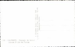 CPA Cauterets Cascades of Lutour