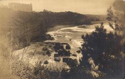 CARTE PHOTO Biarritz