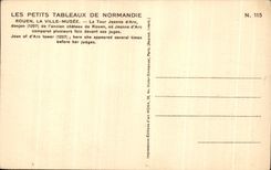 CPA Rouen the Museum City the Tower Jeanne d' Arc