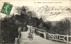 CPA Paris Chaumont Hillocks the View-point