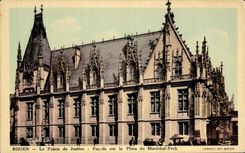 CPA Rouen Law courts Frontage on the Place of the Foch Marshal