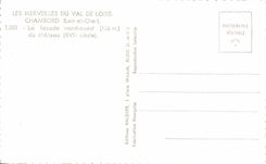 CPA Le Chateau De Chambord La Facade Nord et Jardins sur le Cosson