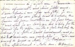 CPA Bayonne the Church St Andre