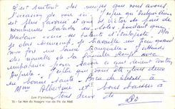 CPA the Pyrenees Sea of Clouds Seen of the Peak of the South