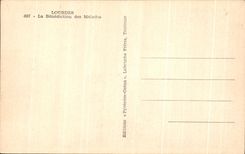 CPA Lourdes the Blessing of the Patients