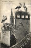 CPA Strasbourg Nest of Storks