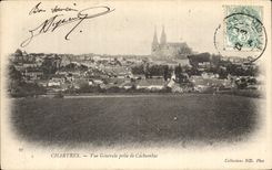 CPA Chartres View taken of Cachambac