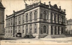 CPA Chartres the Theater