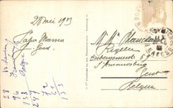 CPA Mount St Michel View and the Dam