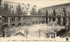 CPA Rouen Law courts Unit seen of the Street to the Jews