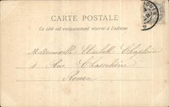 CPA Rouen Statue of Pouyer Quertier