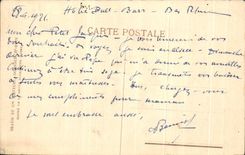 CPA Uhrwiller Alsatian Room