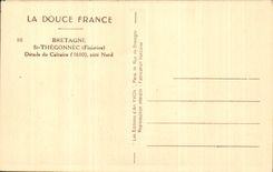 CPA Bretagne St Thegonnec Details du Calvaire