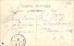 CPA dimensiona Niza azul la bahia de los angeles vistos del castillo