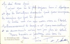 CPA Beaulieu on Sea the Point of the Ant