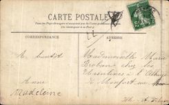 CPA Lourdes Vrerge of the Cave