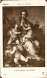 CPA Sarto Andrea La Charite Musee du Louvre Paris 