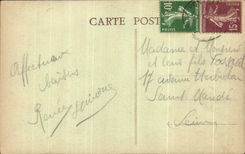 CPA St Fargeau Valley Of the Seine