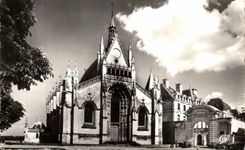 CPA Thouars La Chapelle of the Castle