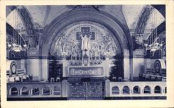 CPA Basilique De Lisieux the Crypt Chorus