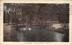 CPA Toulouse Jardin des Plantes Passerelle
