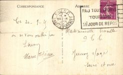 CPA the Pyrenees the Lake Escoubous and Glaciers of Neouvielle