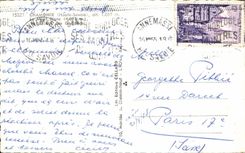 CPA Chamonix Mont Blanc lake of Gaillands