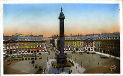 CPA Paris And Its Wonders Place Vendome