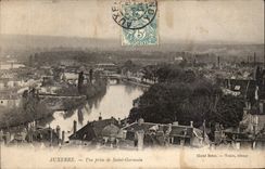 CPA Auxerre vista del santo German