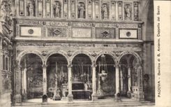 CPA Padova Basilica di S Antonio Cappella del Santo