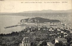 CPA Niza y la bahia de los angeles vistos del montaje del boro