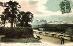 CPA Pau La Chaine des Pyrenees