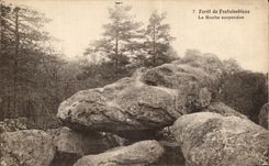 CPA Drill of Fontainebleau the Suspended Rock