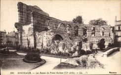 CPA Bordeaux Ruins of the Gallien Palate