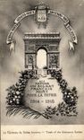 CPA Paris Le Tombeau du Soldat Inconnu Arc de TRiomphe 
